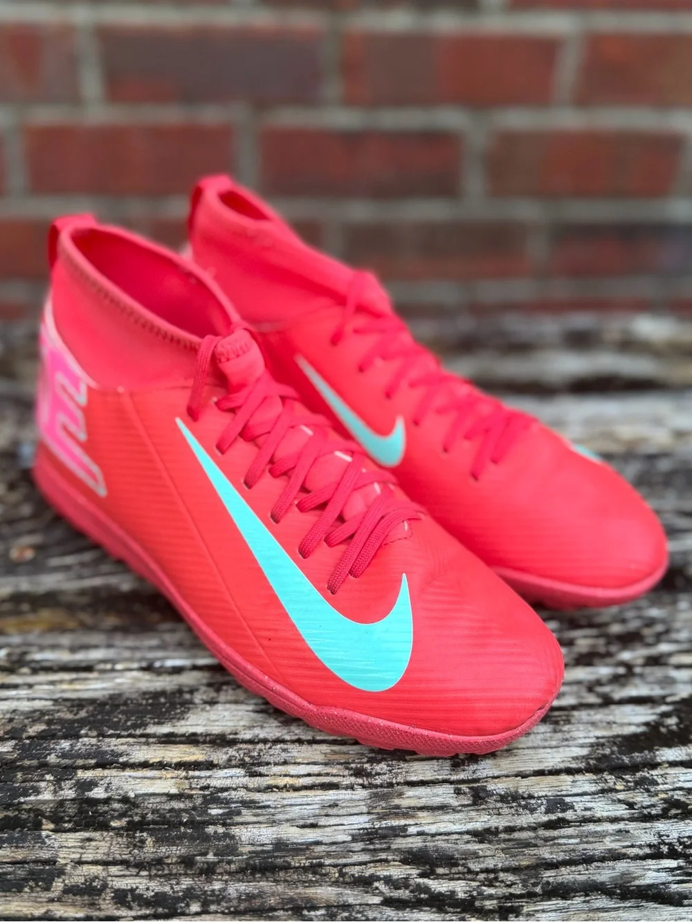 Nike Jr. Mercurial Superfly 10 Club TF Sz 5.5Y (Women-7)High-Top Soccer Shoes X2